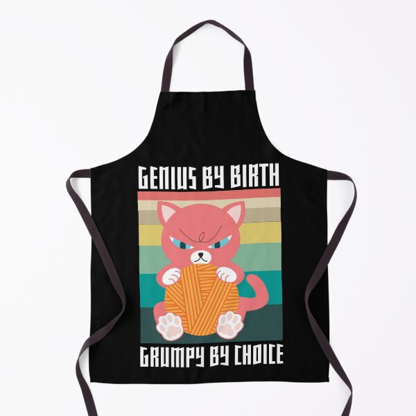 Item preview, Genius By Birth Grumpy By Choice designed and sold by IslandDrip.