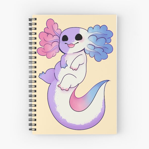 Item preview, Pride Axolotl - Bigender designed and sold by Iberis-Em.