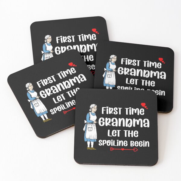 Item preview, First time grandma let the spoiling begin  designed and sold by Rami Khalifah.