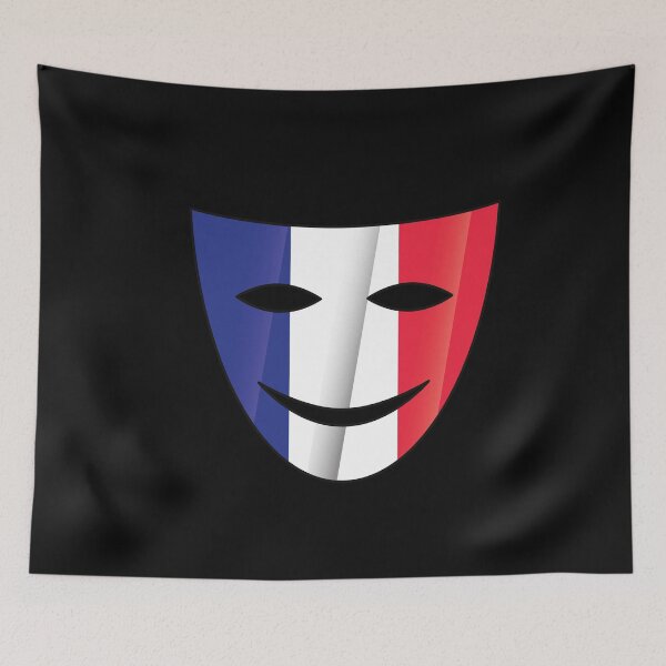 Item preview, Vintage USA flag clown face illustration  designed and sold by garniturex.