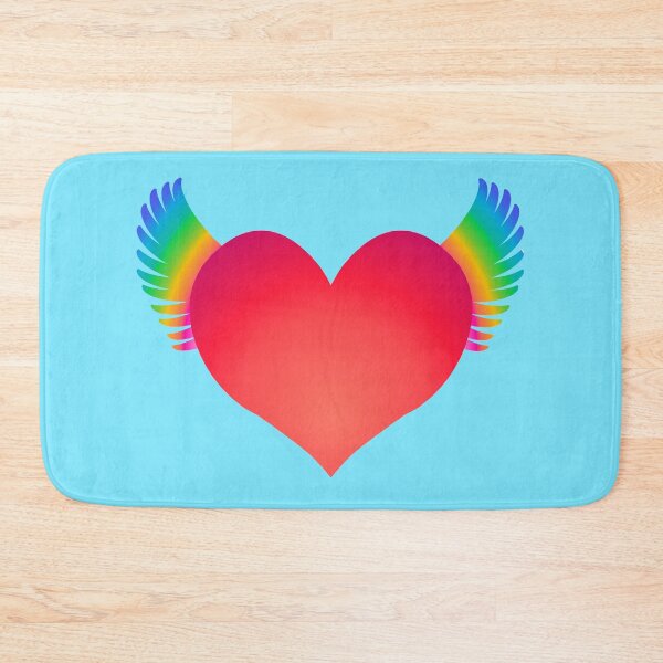 Item preview, Red Rainbow Heart designed and sold by RawSunArt.