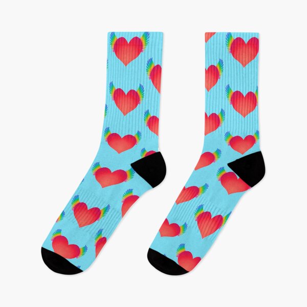 Item preview, Red Rainbow Heart designed and sold by RawSunArt.