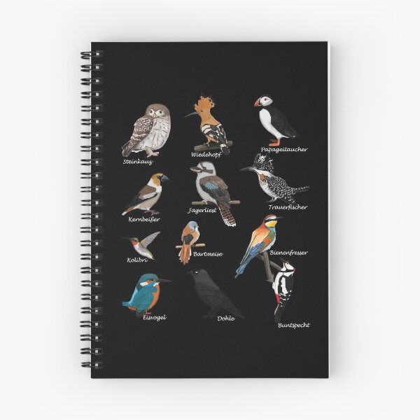 Item preview, Hoopoe Puffin, Kingfisher, Hummingbird Bird Birdlover Birdwatcher Biologist Ornithologist Garden Birds designed and sold by jz-birds.