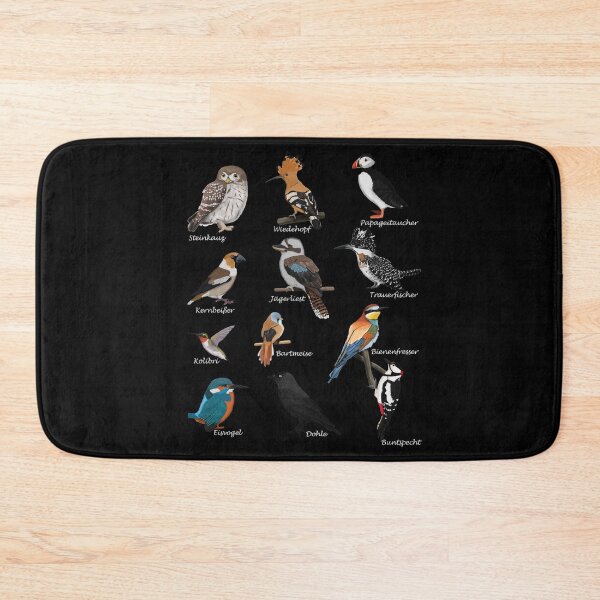 Item preview, Hoopoe Puffin, Kingfisher, Hummingbird Bird Birdlover Birdwatcher Biologist Ornithologist Garden Birds designed and sold by jz-birds.