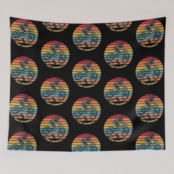 Item preview, Mountain Biking Downhill Adventure Vintage Design designed and sold by trendyzcom.