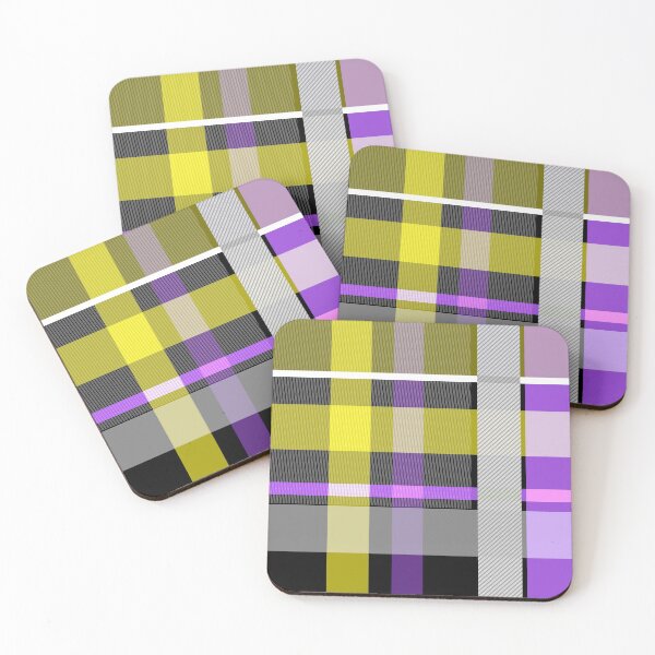 Item preview, nonbinary flag check designed and sold by EllyBurg.