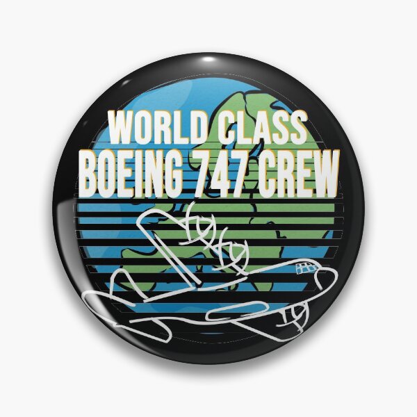 Item preview, Vintage World Class Boeing 747 Crew designed and sold by HanYeong.
