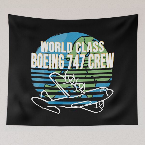 Item preview, Vintage World Class Boeing 747 Crew designed and sold by HanYeong.