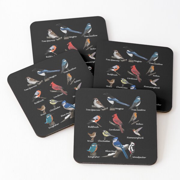 Item preview, Blue Jay, Puffin, Kingfisher, Hummingbird, Cardinal Bird Birdlover Birdwatcher Biologist Ornithologist Garden Birds designed and sold by jz-birds.