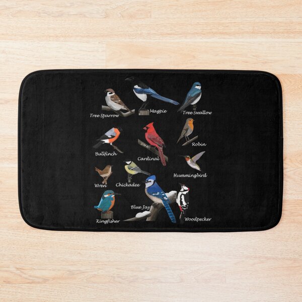 Item preview, Blue Jay, Puffin, Kingfisher, Hummingbird, Cardinal Bird Birdlover Birdwatcher Biologist Ornithologist Garden Birds designed and sold by jz-birds.