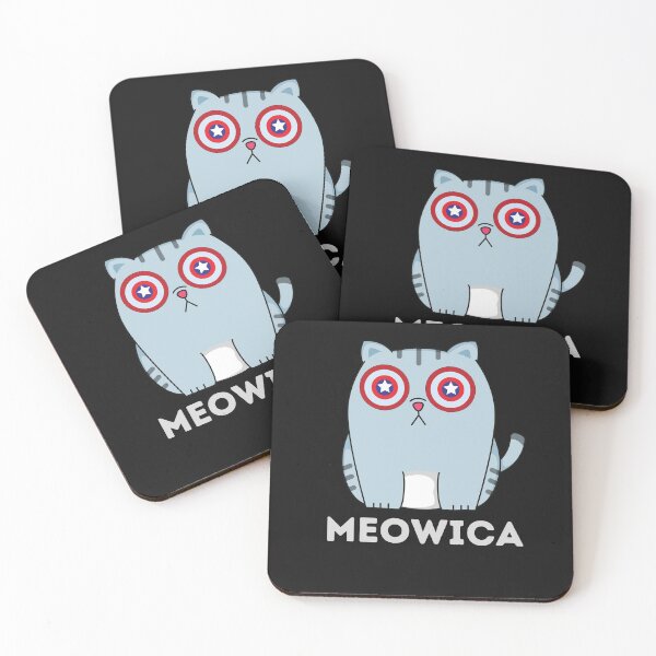 Item preview, Vintage Cat illustration Meowica Typography  designed and sold by garniturex.