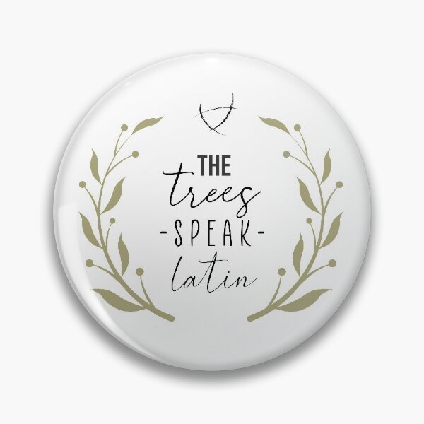 Item preview, The trees speak latin, The raven boys designed and sold by Missbookshop.
