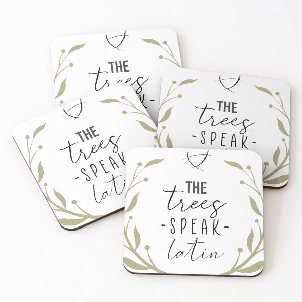 Item preview, The trees speak latin, The raven boys designed and sold by Missbookshop.