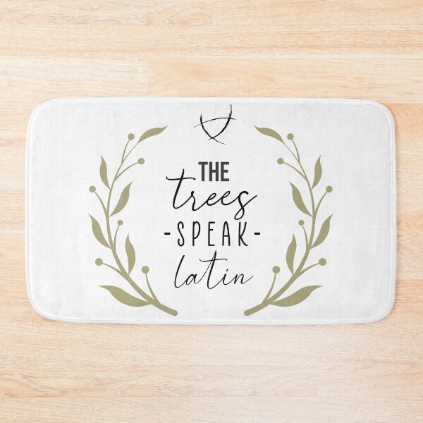 Item preview, The trees speak latin, The raven boys designed and sold by Missbookshop.