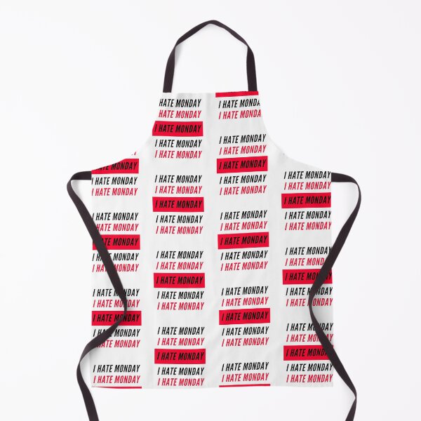 Item preview, I Hate Monday black designed and sold by Wagdy-online.