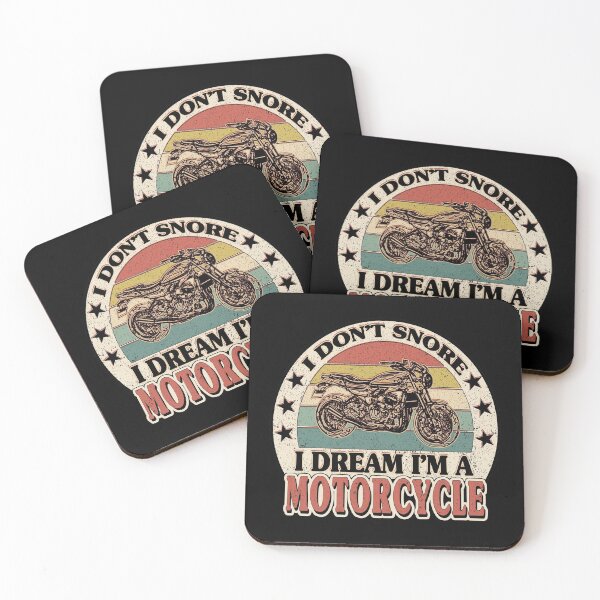 Item preview, I Don't Snore I Dream I'm A Motorcycle Vintage designed and sold by SaliDesigner.
