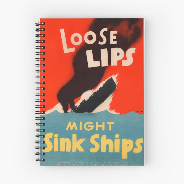 Item preview, Loose Lips Might Sink Ships designed and sold by warishellstore.