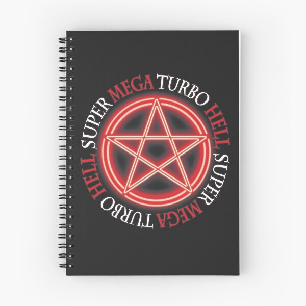 Item preview, Pentagram Supernatural Neon Sign Super Mega Turbo Hell designed and sold by ZombieFujoshi.