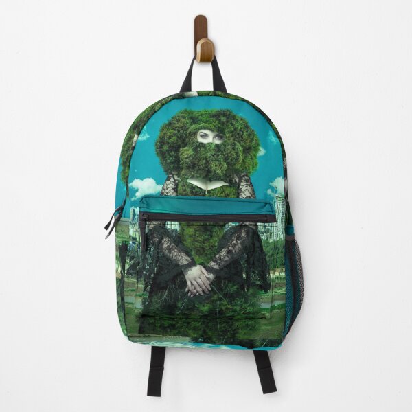 Item preview, Artistic collage of woman dressed in nature designed and sold by GreissDesign.