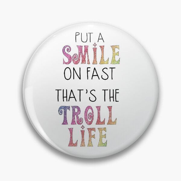 Item preview, Trolls-Inspired "The Troll Life" designed and sold by mulberrydragon.