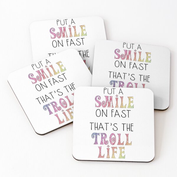 Item preview, Trolls-Inspired "The Troll Life" designed and sold by mulberrydragon.