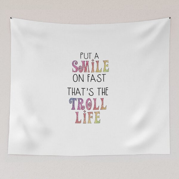 Item preview, Trolls-Inspired "The Troll Life" designed and sold by mulberrydragon.