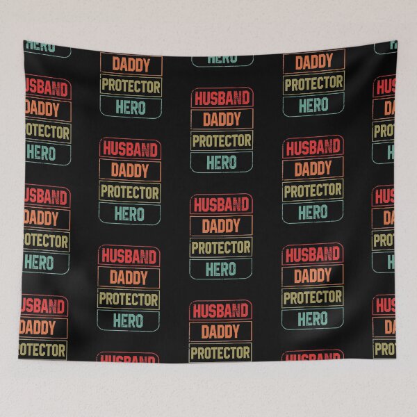 Item preview, Father's Day Husband - Daddy - Protector - Hero designed and sold by Koi-Art.