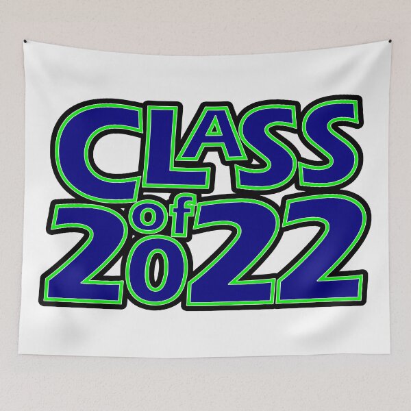 Item preview, Class of 2022 (Navy Green White) designed and sold by gkillerb.