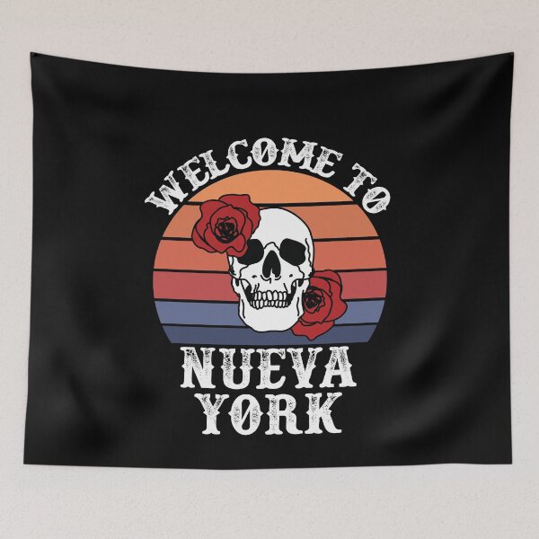 Item preview, Nueva York Spanish New York retro vintage design  designed and sold by ZzCorezZ.