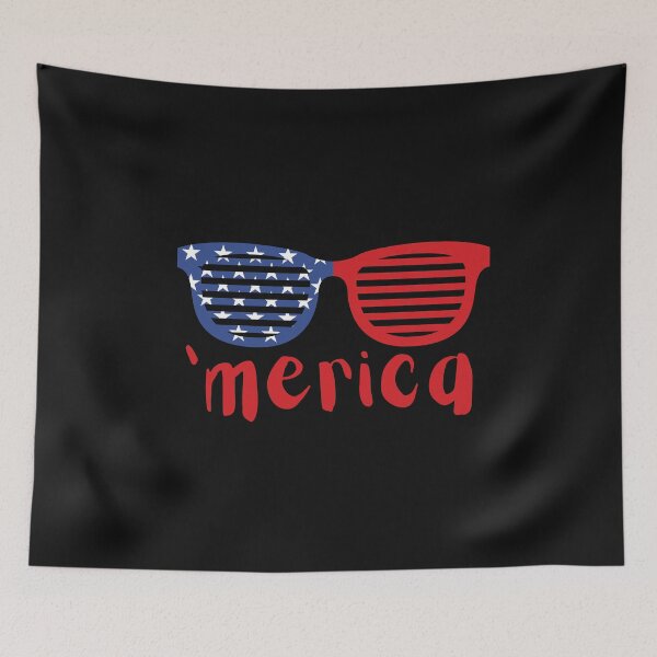 Item preview, Vintage Merica goggles and Typography  designed and sold by garniturex.
