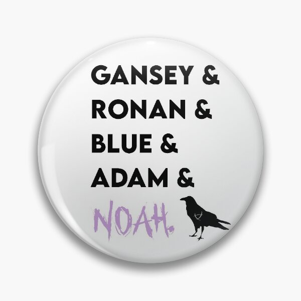 Item preview, Gansey, Ronan, Blue, Adam and Noah designed and sold by Missbookshop.