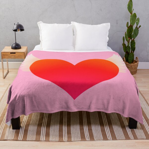 Item preview, Winged Red Heart designed and sold by RawSunArt.