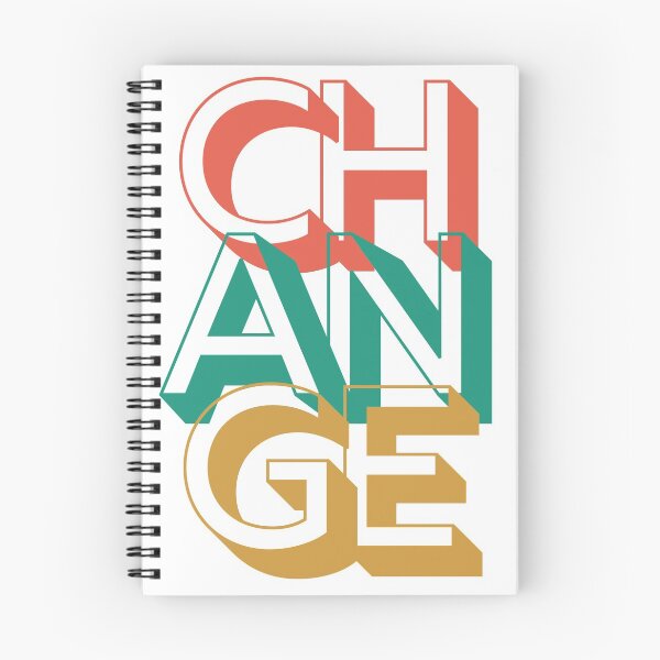 Item preview, Change in multi color letters designed and sold by AbiLeads.
