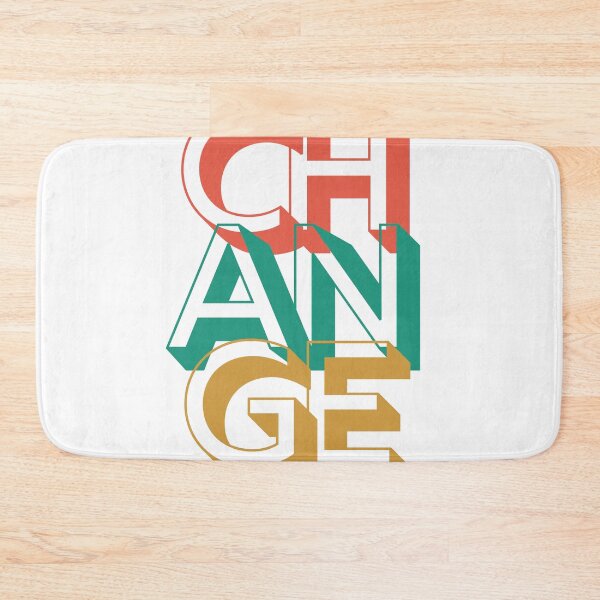 Item preview, Change in multi color letters designed and sold by AbiLeads.