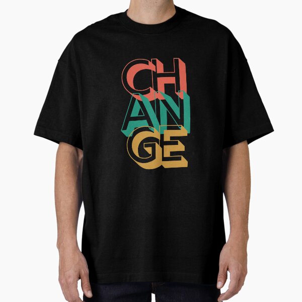 Item preview, Change in multi color letters designed and sold by AbiLeads.