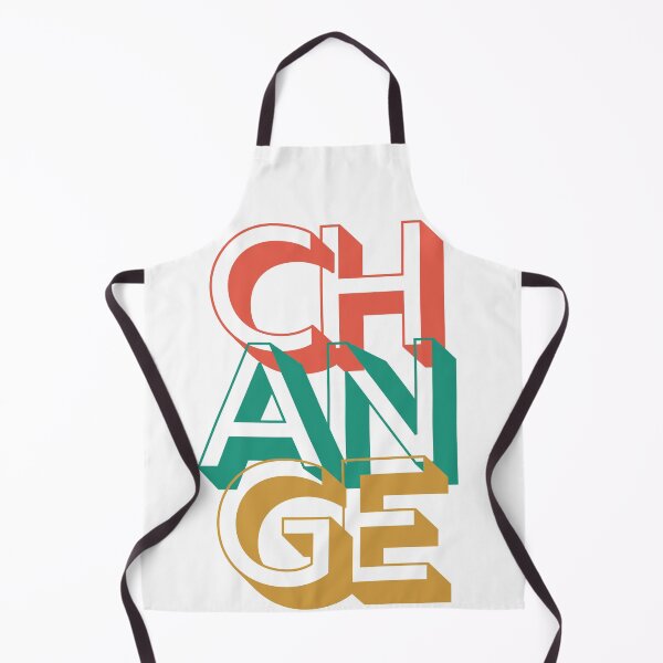 Item preview, Change in multi color letters designed and sold by AbiLeads.