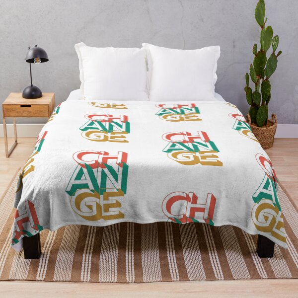 Item preview, Change in multi color letters designed and sold by AbiLeads.
