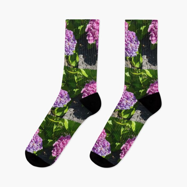 Item preview, Pink and Purple Summer Hydrangeas designed and sold by nessalunas.