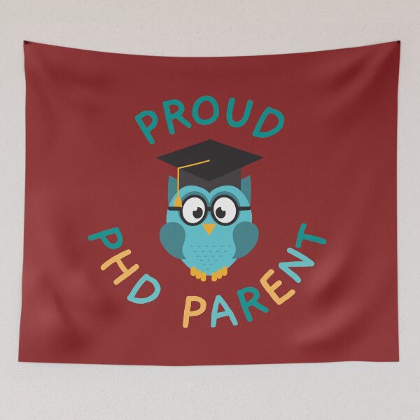 Item preview, Proud PhD Parent - Graduation, Phinished, LGBTQ+, Graduate, Dissertation, Thesis designed and sold by jadedscientist.