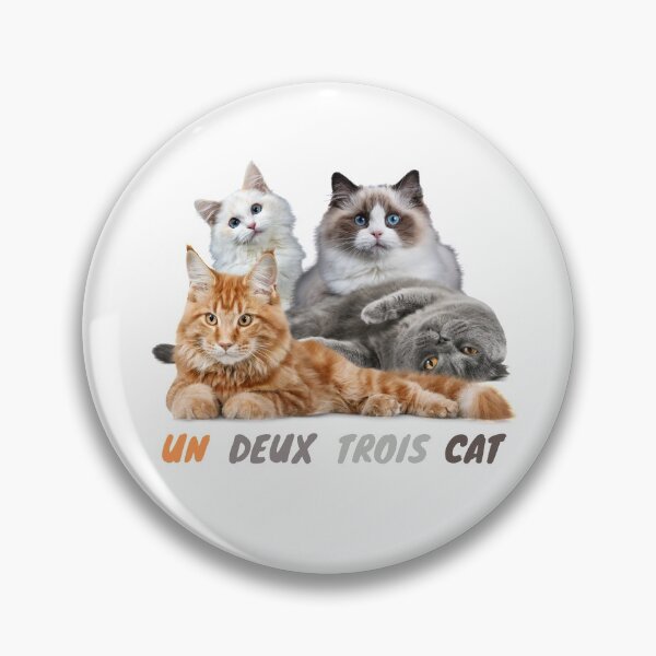 Item preview, Un Deux Trois Cat  T-Shirt designed and sold by Martimad.