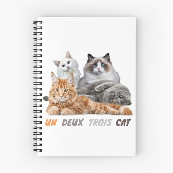 Item preview, Un Deux Trois Cat  T-Shirt designed and sold by Martimad.