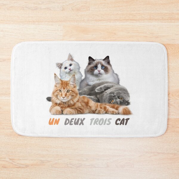 Item preview, Un Deux Trois Cat  T-Shirt designed and sold by Martimad.