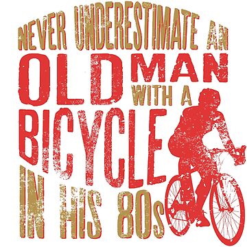 Never Underestimate an Old Man With A Bicycle in His 80s 