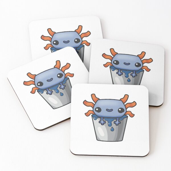Item preview, Bucket of Axolotl blue designed and sold by Vanthaera.