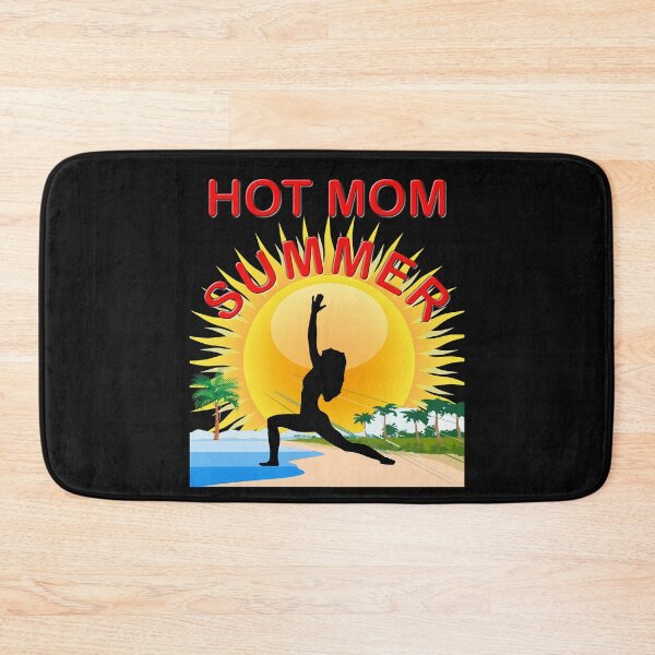 Item preview, Summer, mom, hot, funny, love, mother, dad, hot mom, birthday, hot mom summer, yoga, beach, cool, meditation, peace, sun, good vibes, summer, designed and sold by bimmer325.