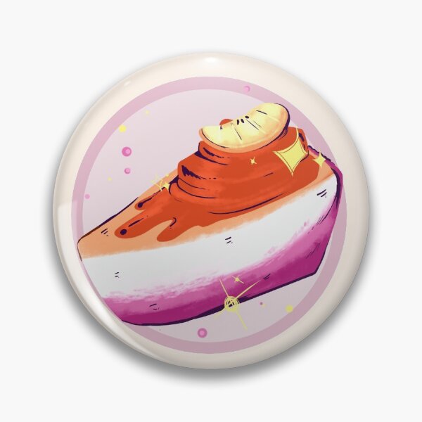 Item preview, Pride Sweets- Lesbian Flag Cheesecake  designed and sold by UrbanQhoul.