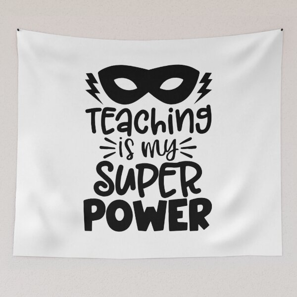 Item preview, Teacher Day - Teaching Is My Superpower designed and sold by ZimbomDesigner.