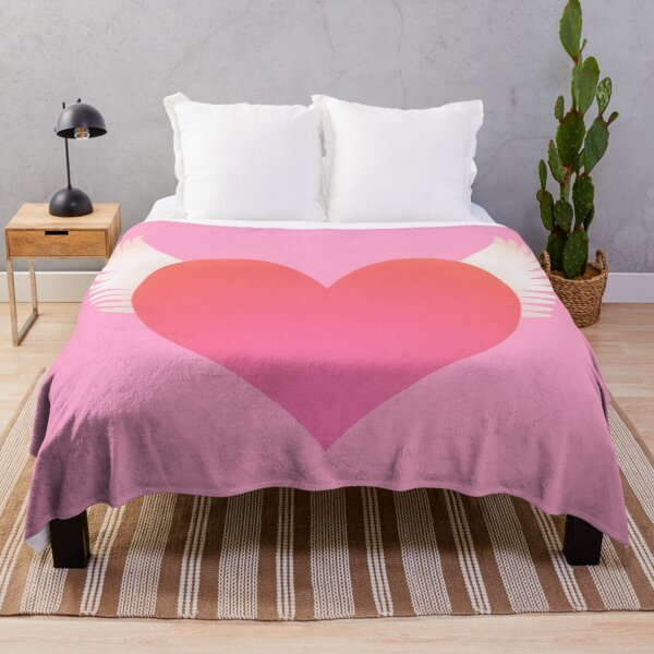 Item preview, Winged Pink Heart designed and sold by RawSunArt.
