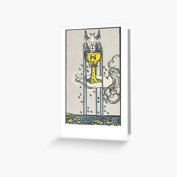 Vista previa del artículo con la obra «As de Copas - Tarot de Rider Waite Smith», diseñado y vendido por natekelly.