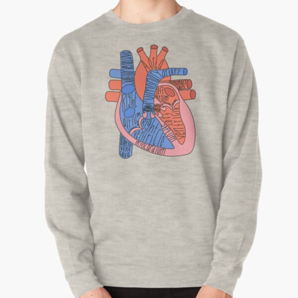 Anatomical shop heart sweater